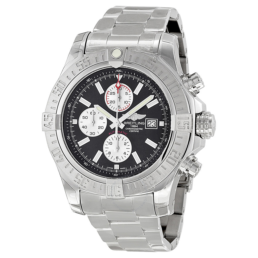 Breitling Super Avenger II Chronograph Automatic Men's Watch A1337111-BC29SS A1337111-BC29-168A