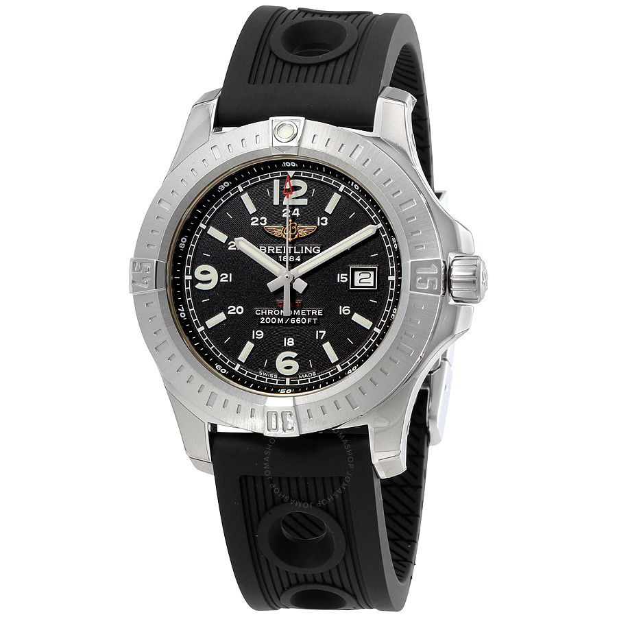 Breitling Colt Quartz Black Dial Men's Watch A7438811-BD45-200S-A20D.2