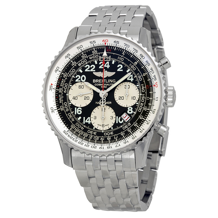 Breitling Navitimer Cosmonaute Automatic Men's Watch AB021012-BB59SS AB021012/BB59