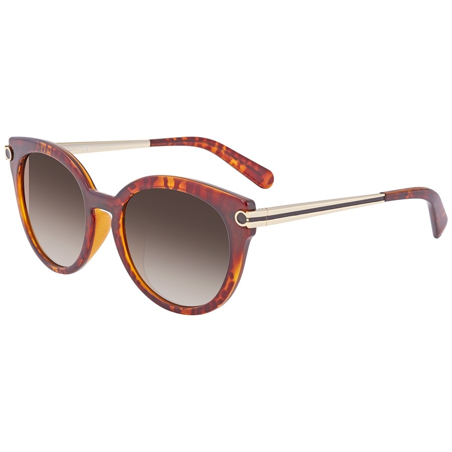 Ferragamo Brown Cat Eye Ladies Sunglasses SF839SA21453