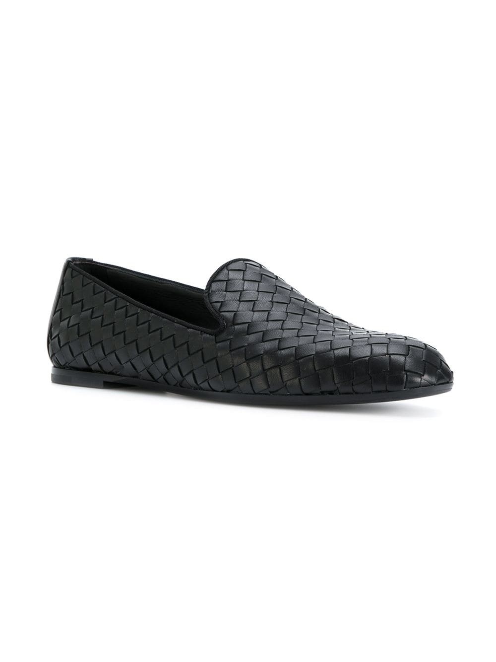 Bottega Veneta Men's Drivers Shoes Black Size 41 (8 US) 474977 VJE01 1000