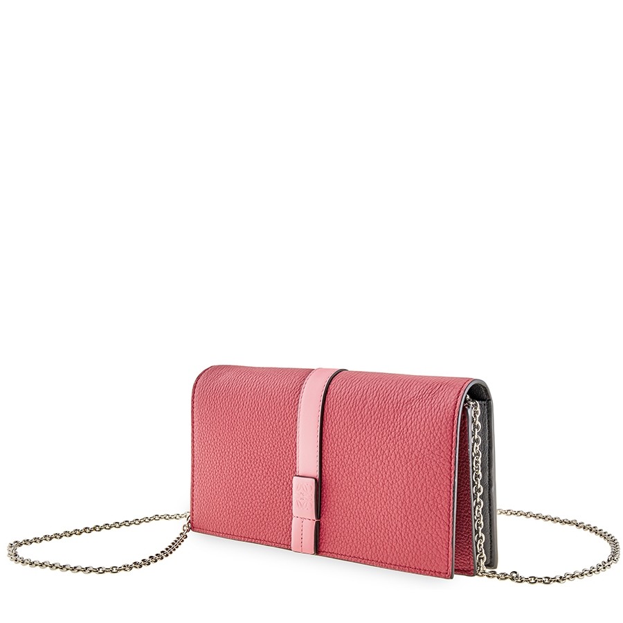 Loewe Pink Chain Wallet 124.12.U51.6963