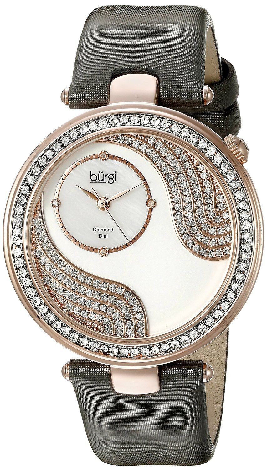 Burgi Mother Of Pearl Dial Ladies Watch BUR155GY