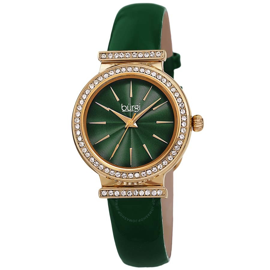 Burgi Green Dial Ladies Watch BUR230GN