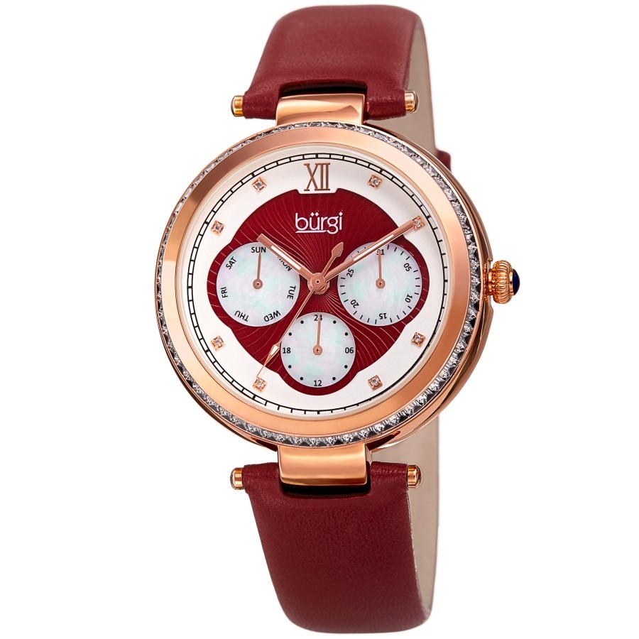 Burgi Quartz Ladies Watch BUR182RD