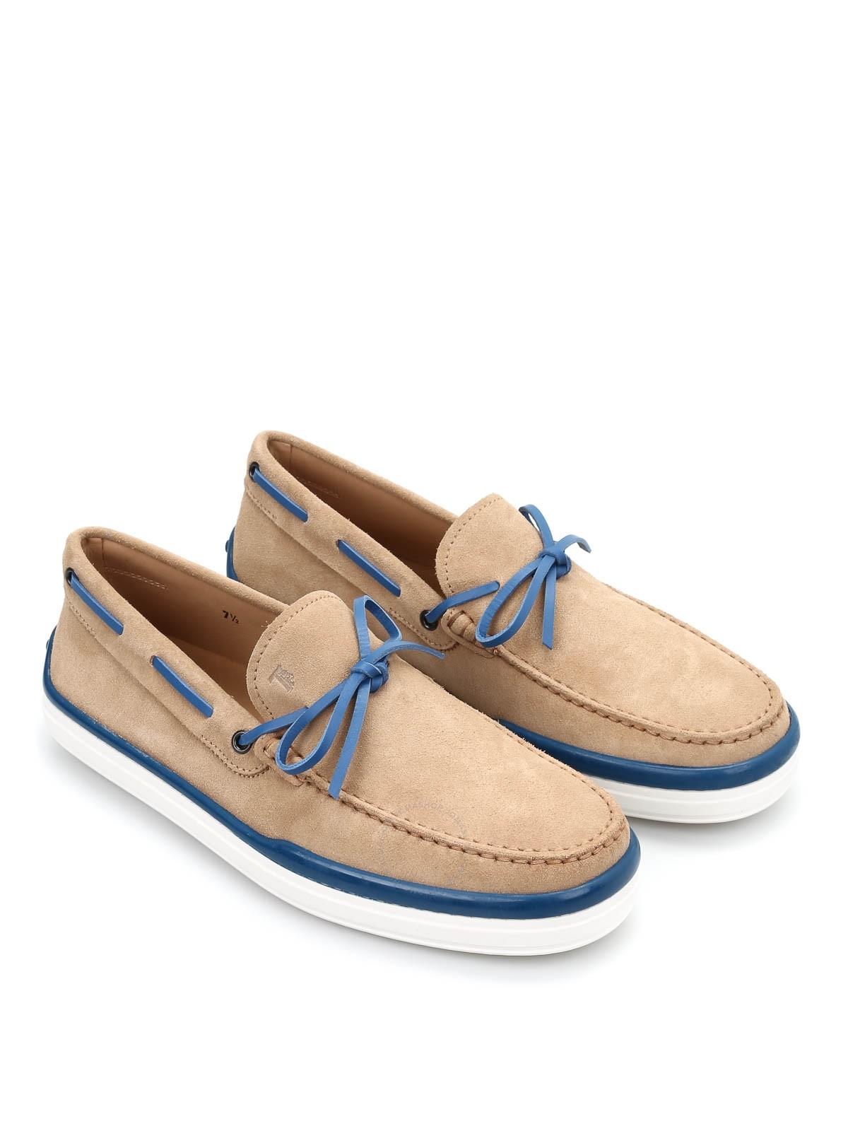 Tod's Men's Boat Shoes in Natural XXM0YR00050RE0C600