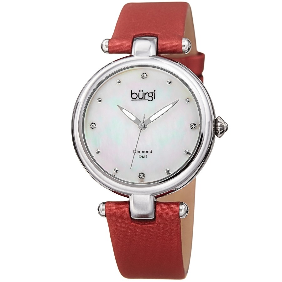 Burgi Quartz Diamond Ladies Watch BUR169RD