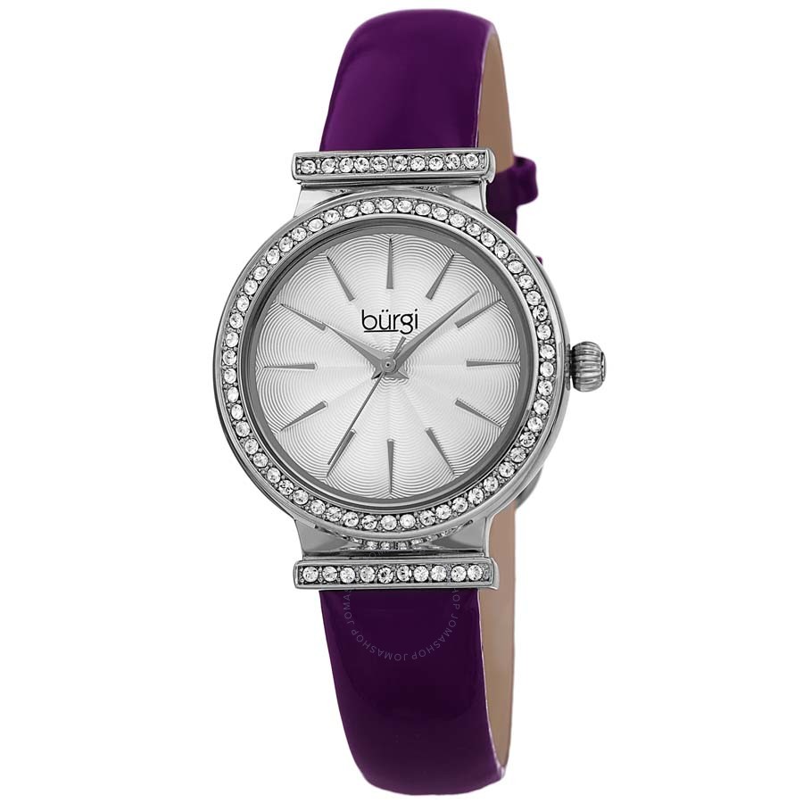 Burgi Genuine Patent Leather Ladies Watch BUR230PU