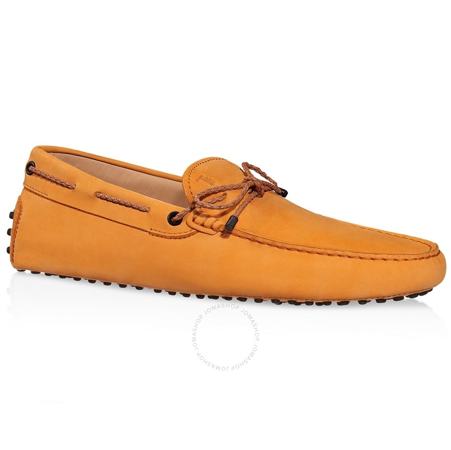 Tod's Men's Apricot Gommino Leather Driving Shoes XXM0GW05473VEKG603
