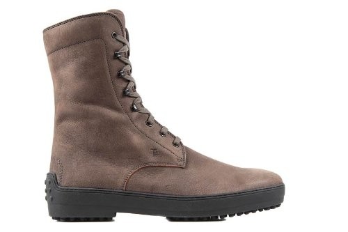 Tod's Men's Medium Clay Genuine Leather Ankle Boots Winter Gommino XXM0HW00500FL1B213