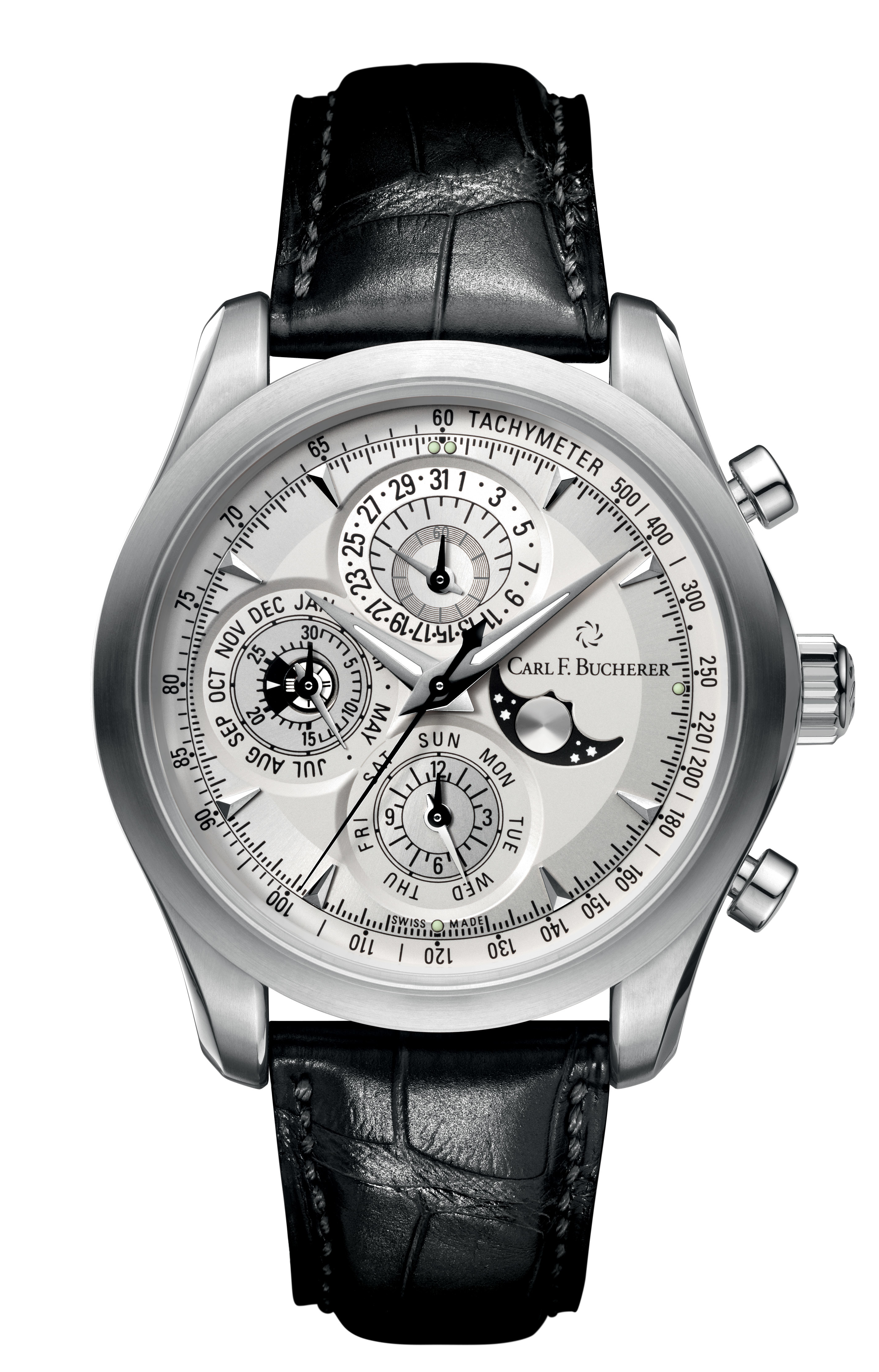 Carl F. Bucherer Manero Chronograph Perpetual Automatic Men's Watch 00.10906.08.13.01