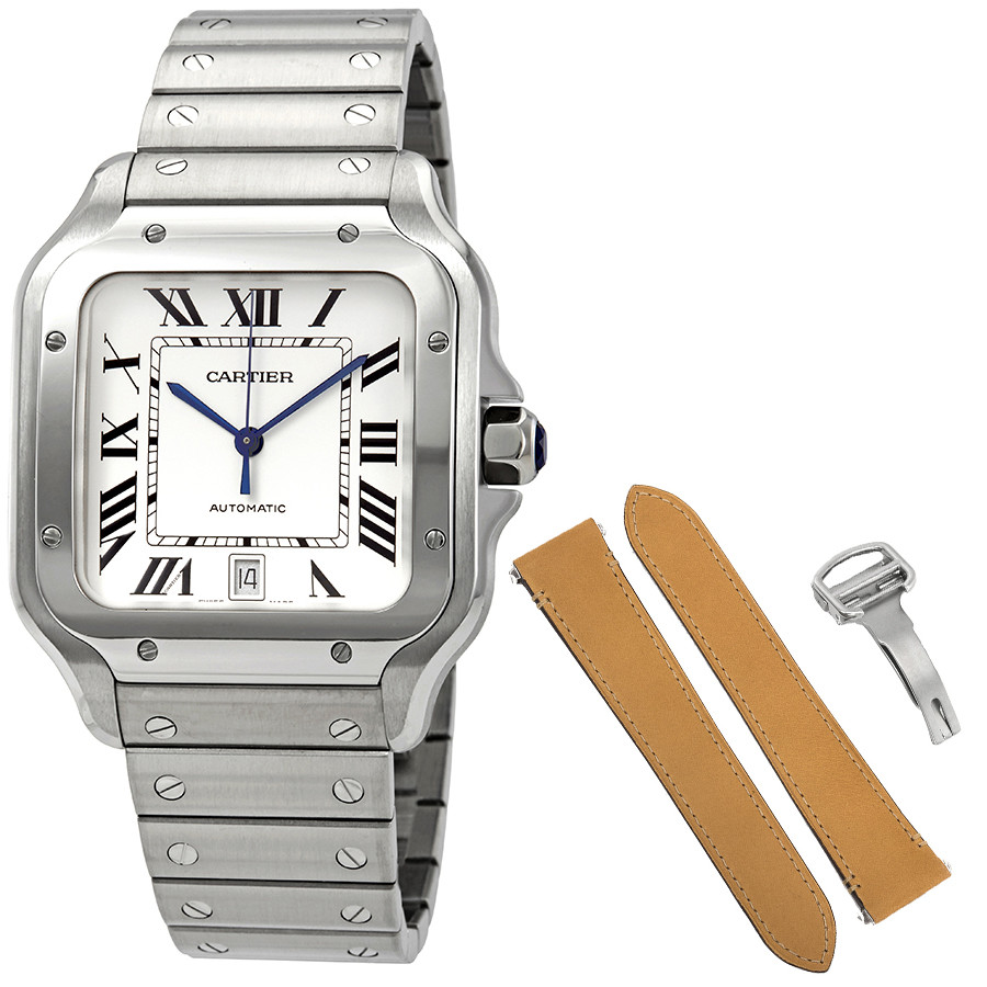 Cartier Santos De  Large Automatic Men's Watch WSSA0009