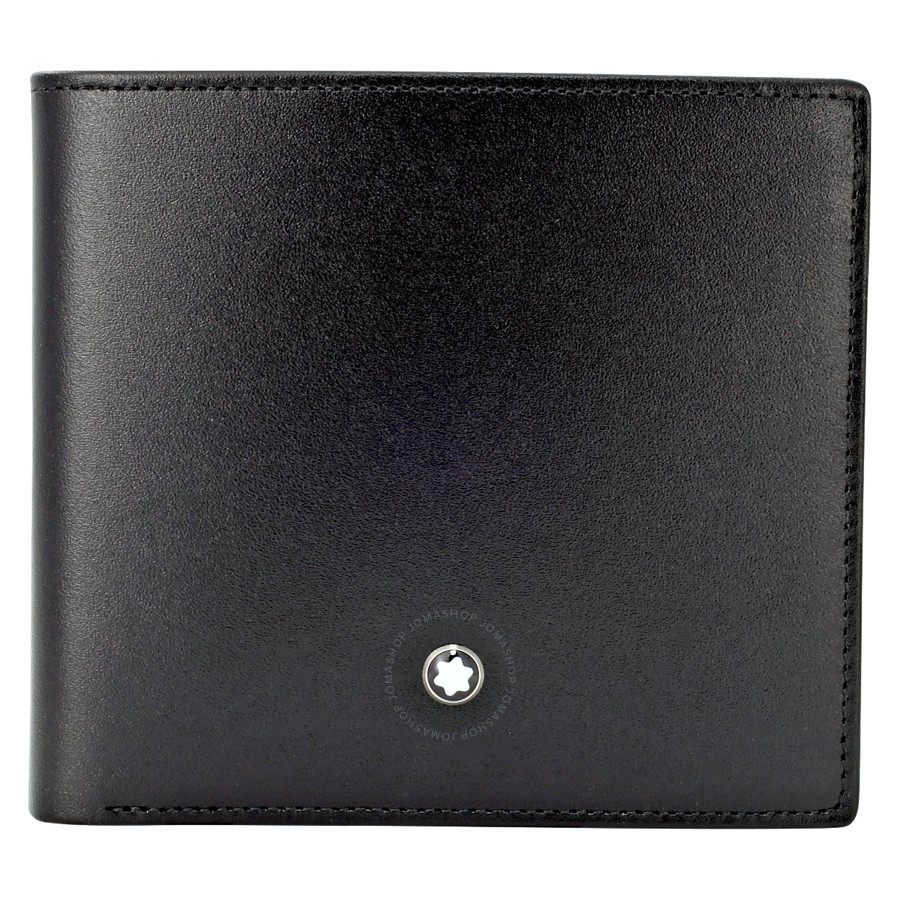 Montblanc Montblanc Meisterstuck 8 CC Black Leather Wallet 7163