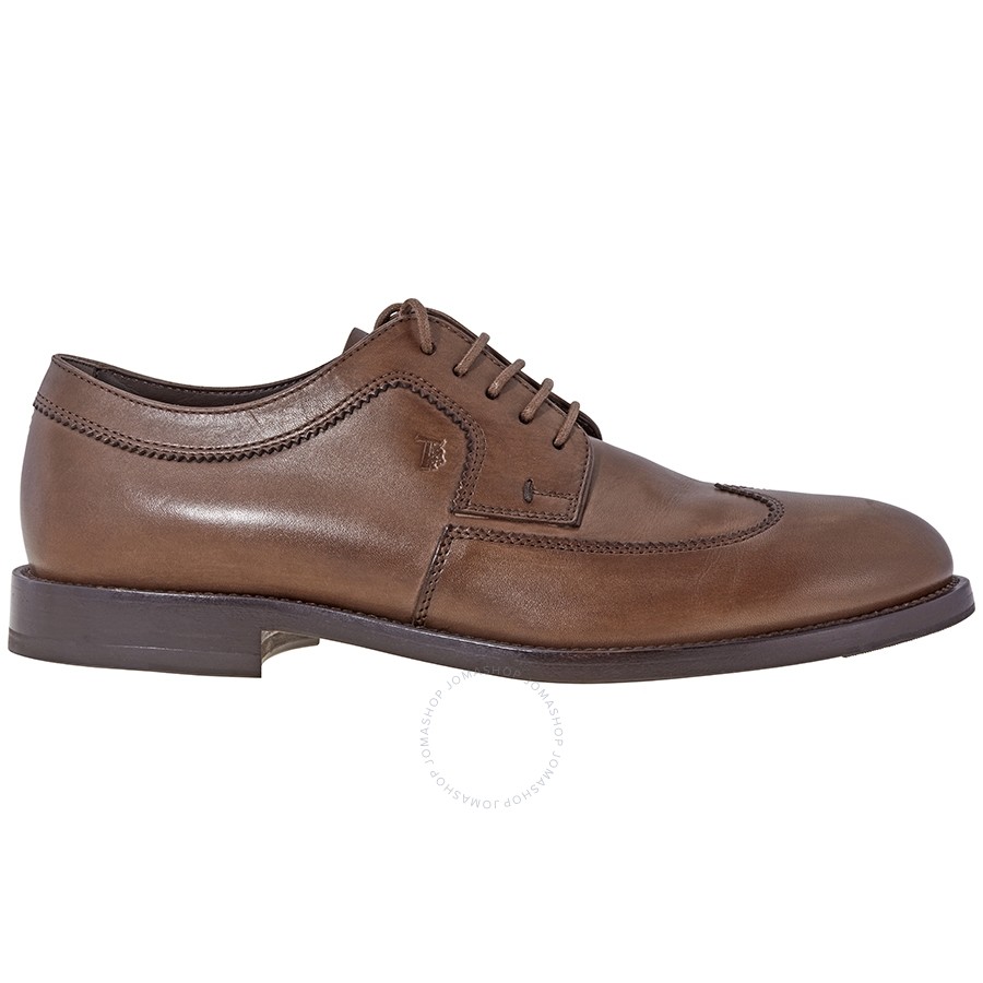 Tod's Men's  Derby Heel Shoes in Peat XXM0XR0O520D9CC405