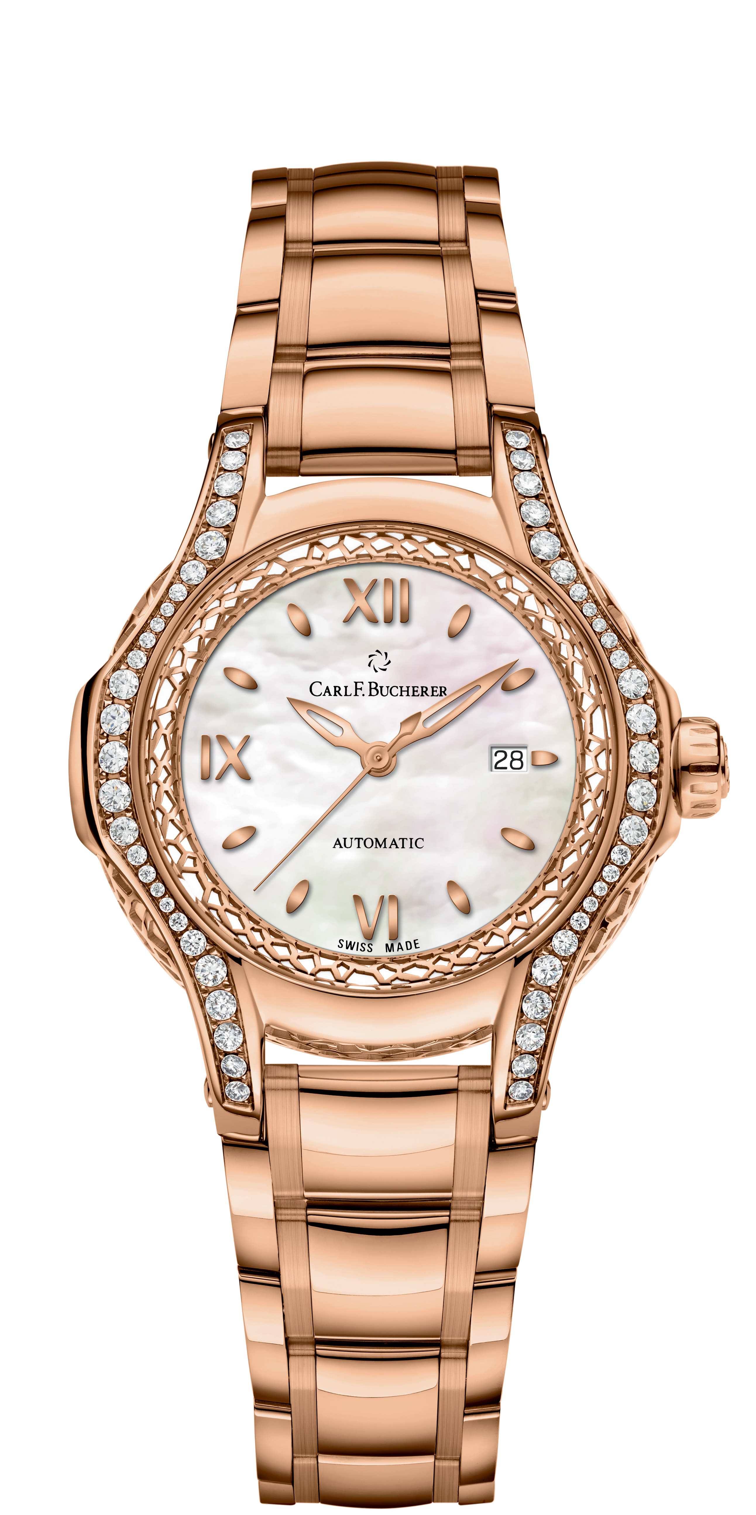 Carl F. Bucherer Pathos Diva Automatic Ladies Watch 00.10580.03.75.31.01