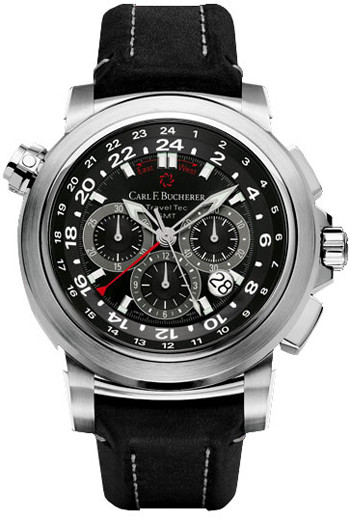 Carl F. Bucherer Patravi Traveltec Chronograph Automatic Men's Watch 00.10620.08.33.01