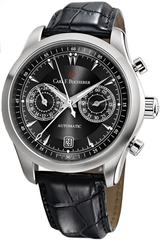 Carl F. Bucherer Manero CentralChrono Black Dial Men's Watch 00.10910.08.33.01