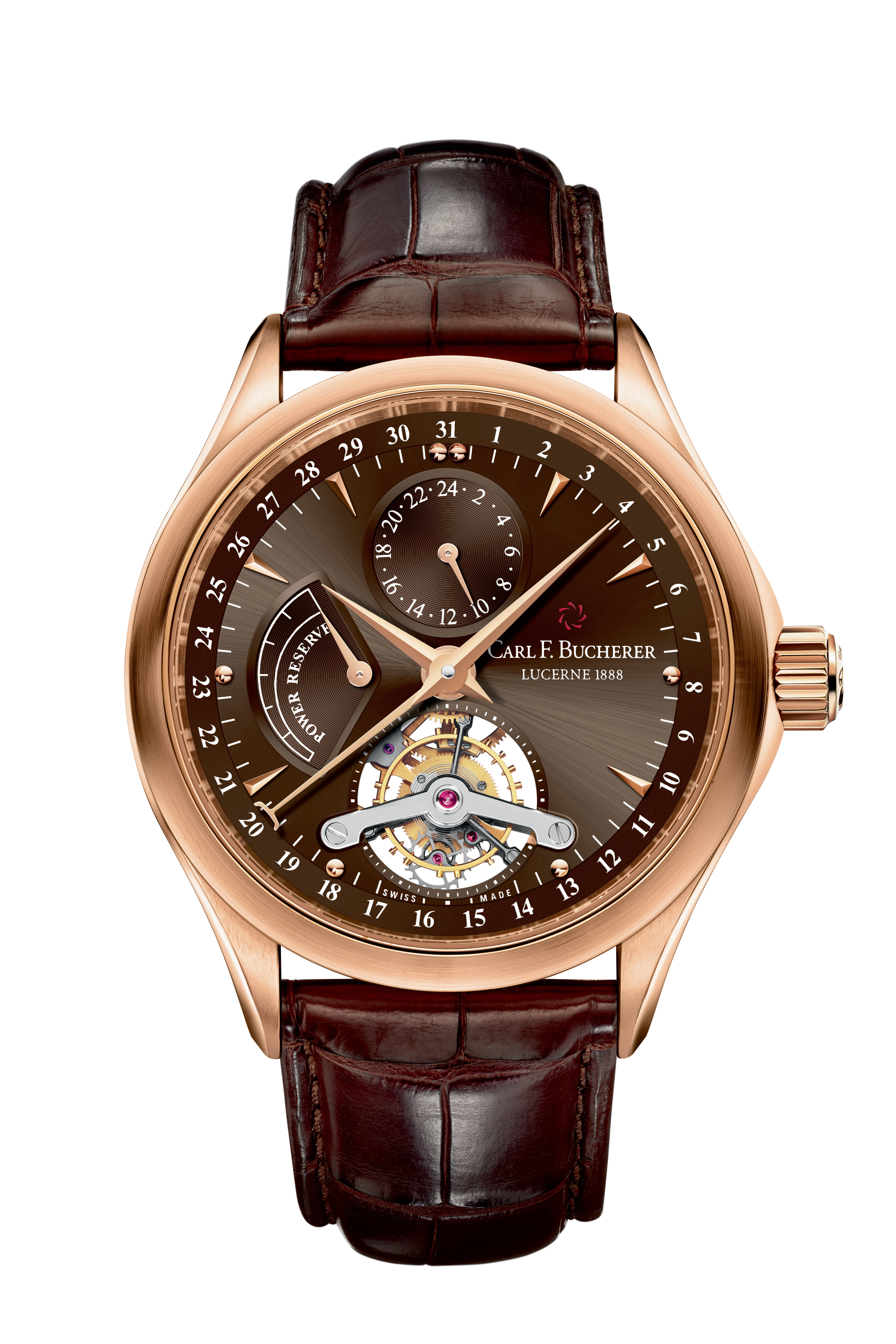 Carl F. Bucherer Manero Tourbillon Men's Watch 00.10918.03.93.01