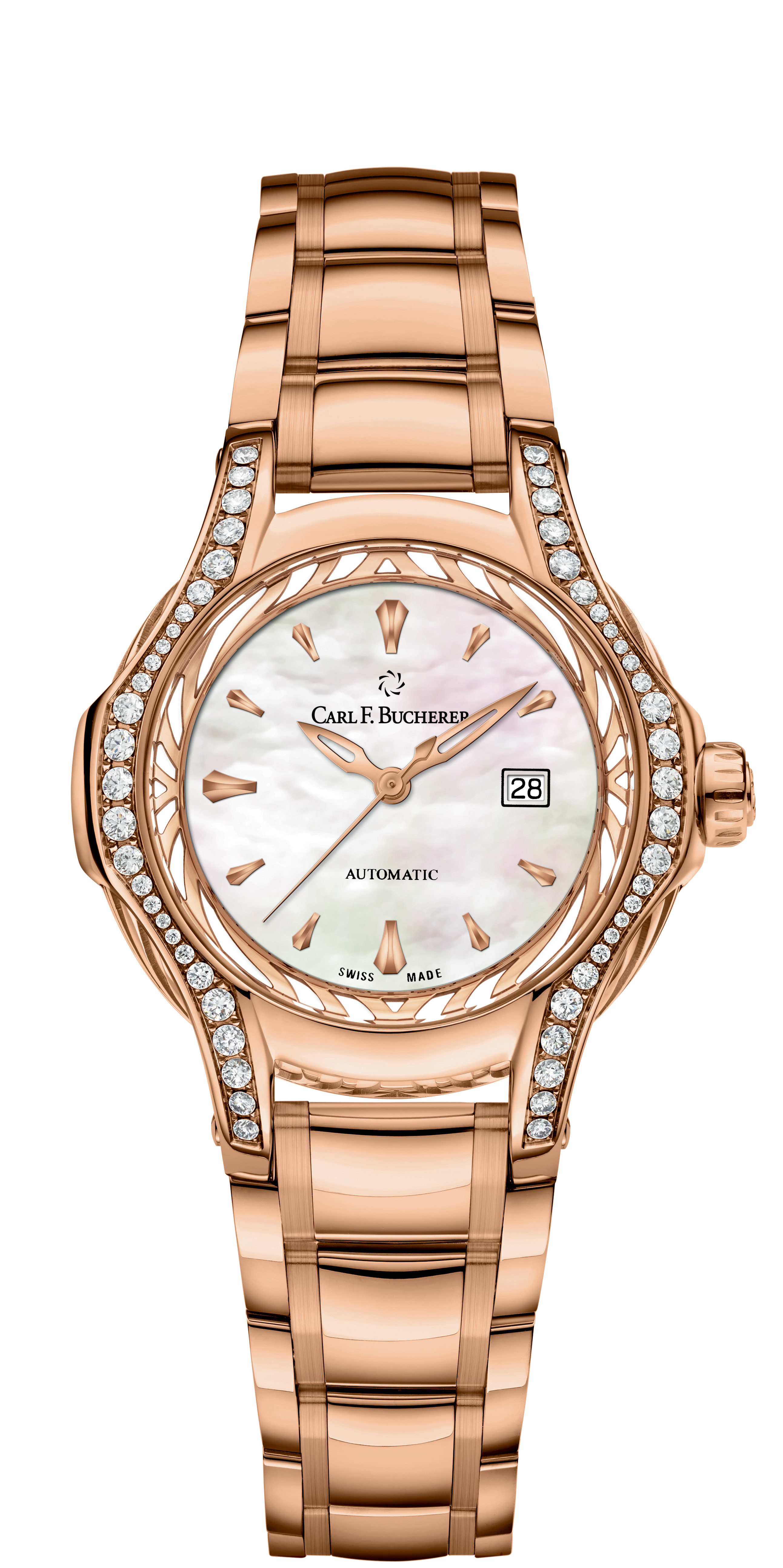 Carl F. Bucherer Pathos Diva Automatic Ladies Watch 00.10580.03.73.31.02