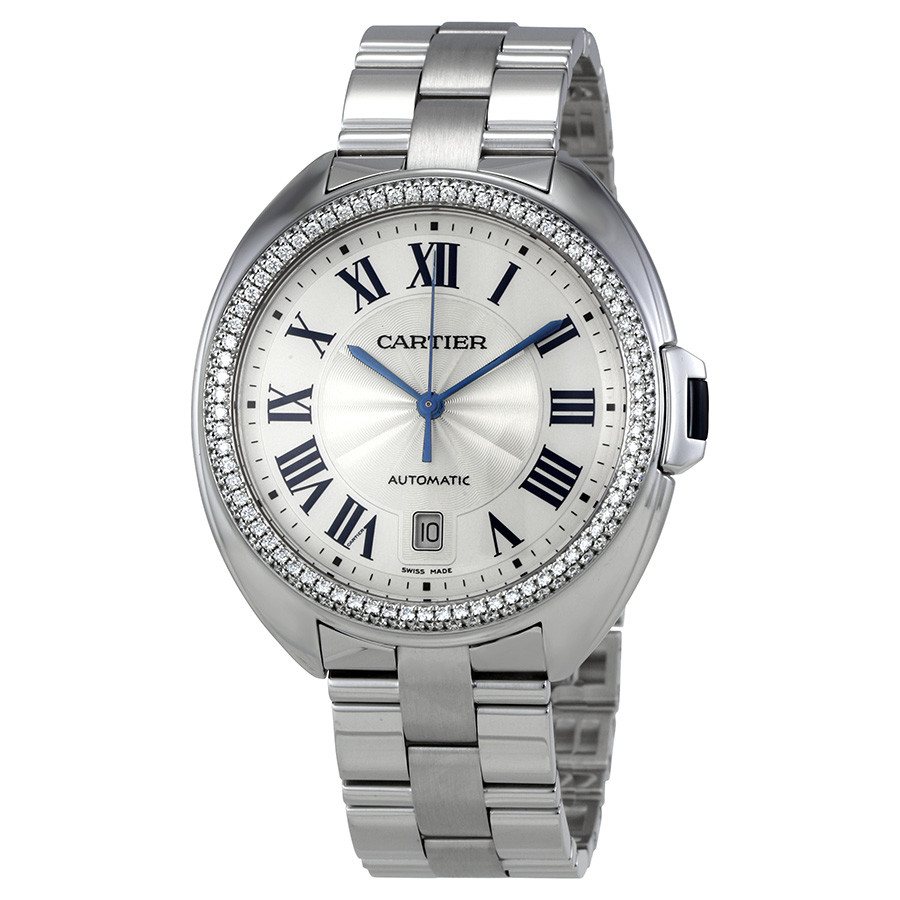 Cartier Cle Flinque Sunray Effect Dial Ladies Watch WJCL0008