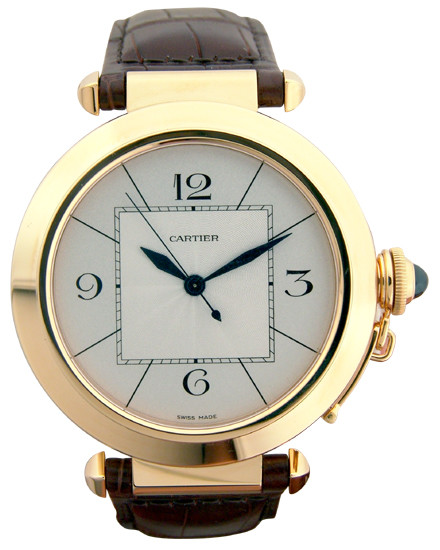 Cartier Pasha 18kt Yellow Gold Men's Watch W3018651