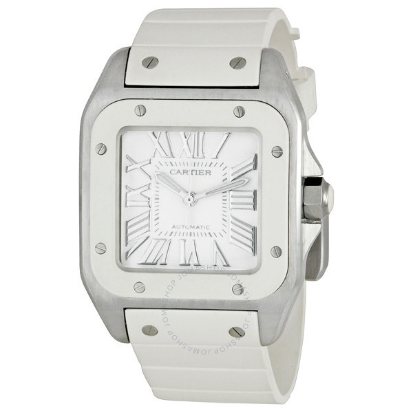 Cartier Santos 100 Medium Ladies Watch W20122U2