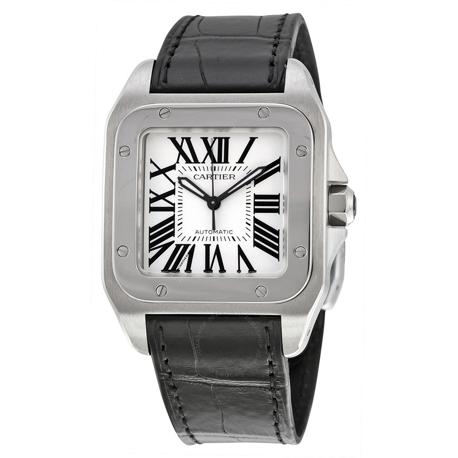 Cartier Santos 100 Stainless Steel Medium Watch W20106X8