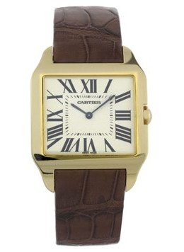 Cartier Santos Dumont 18kt Yellow Gold Men's Watch W2008751