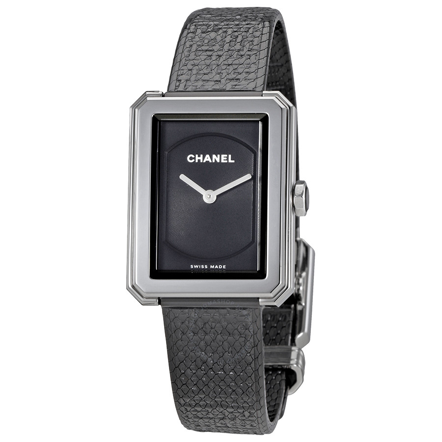 Chanel Boy-Friend Black Dial Ladies Watch H5317