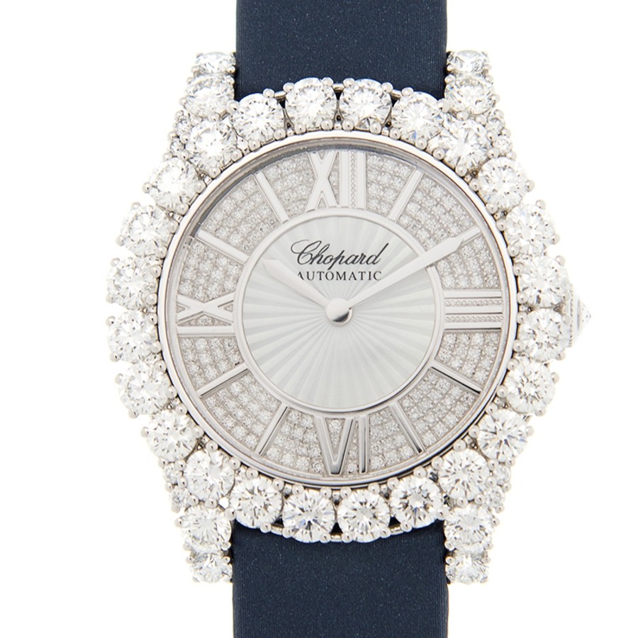 Chopard Heure du Diamant Automatic Diamond Silver Dial Ladies Watch 139419-1401