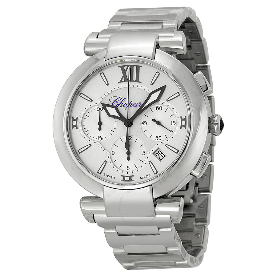 Chopard Imperiale Chronograph Mother Of Pearl Dial Stainless Steel Ladies Watch 388549-3002