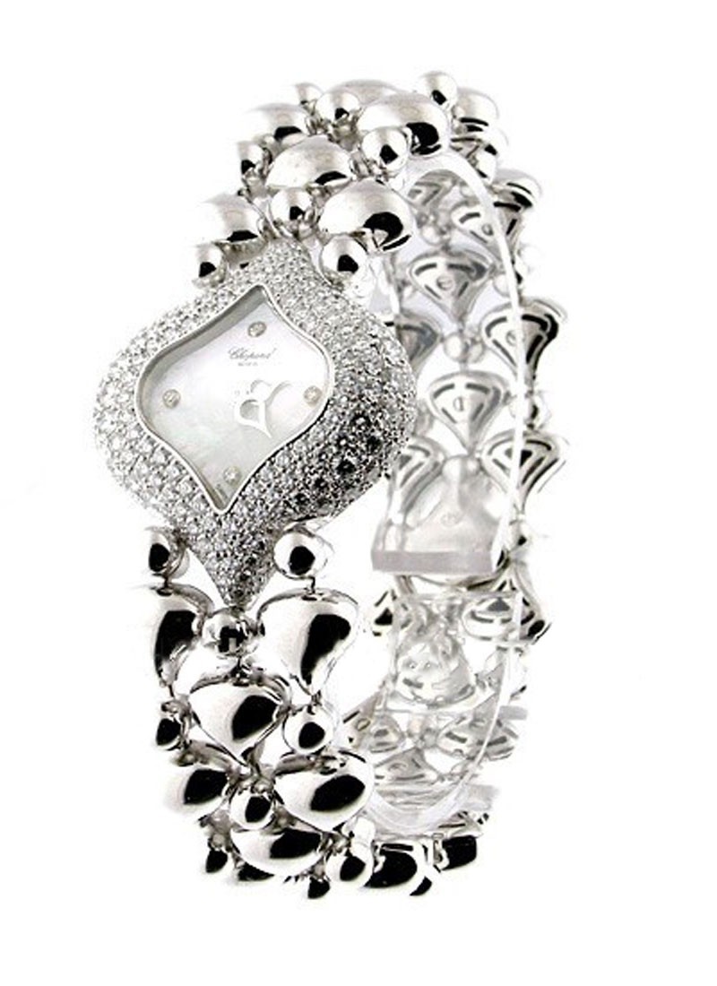Chopard Pushkin Diamond Mother of Pearl Dial Ladies Watch 106813-1001