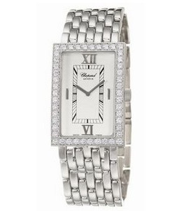 Chopard Les Classique Silver Dial White Gold Ladies Quartz Watch 143548-1002