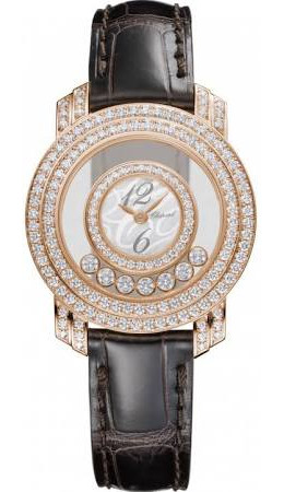 Chopard Happy Diamonds Mother of Pearl Dial Ladies Watch 209245-5201