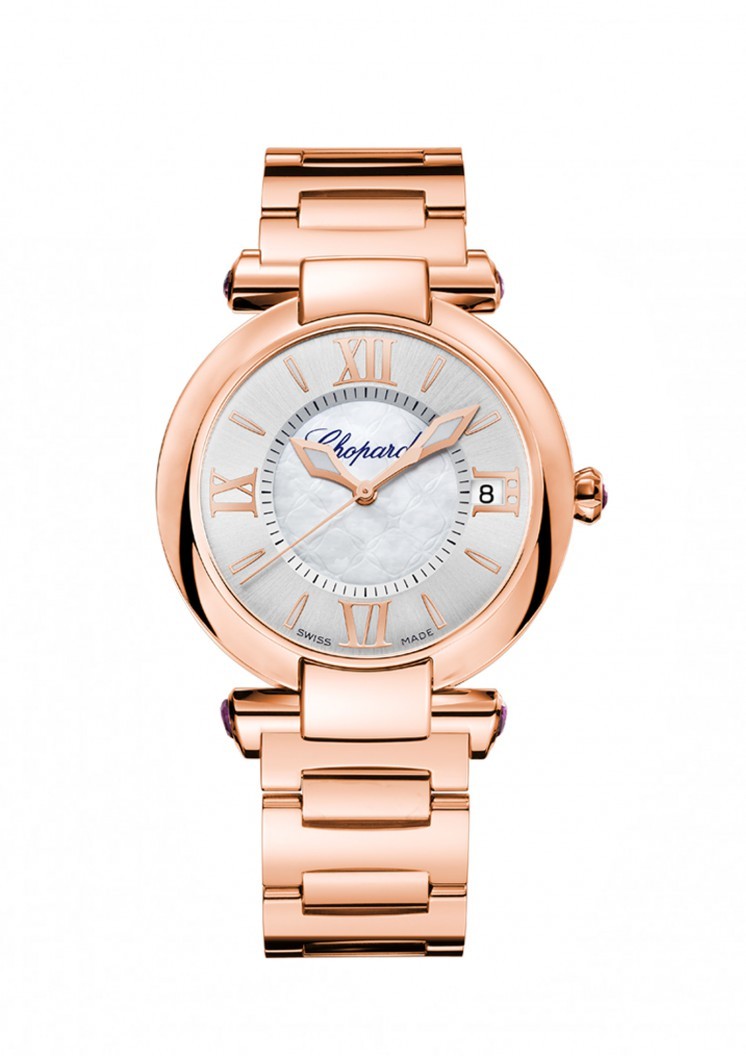 Chopard Imperiale 18K Rose Gold Automatic Ladies Watch 384822-5003 384822/5003