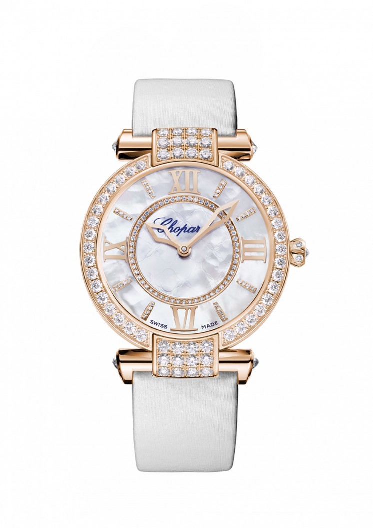Chopard Imperiale Mother of Pearl with Diamonds Dial Ladies Watch 384242-5005