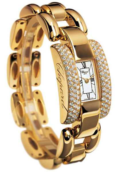 Chopard La Strada Diamond 18k Yellow Gold Ladies Watch 41/6547