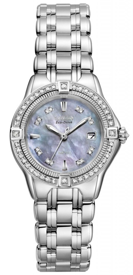 Citizen Signature Eco-Drive Diamond Ladies Watch EW2060-54Y