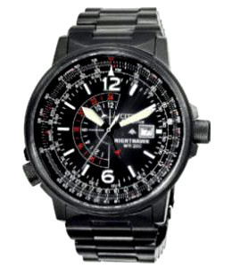 Citizen Nighthawk Eco-Drive Pilot Watch Men's Watch B J7005-59E
