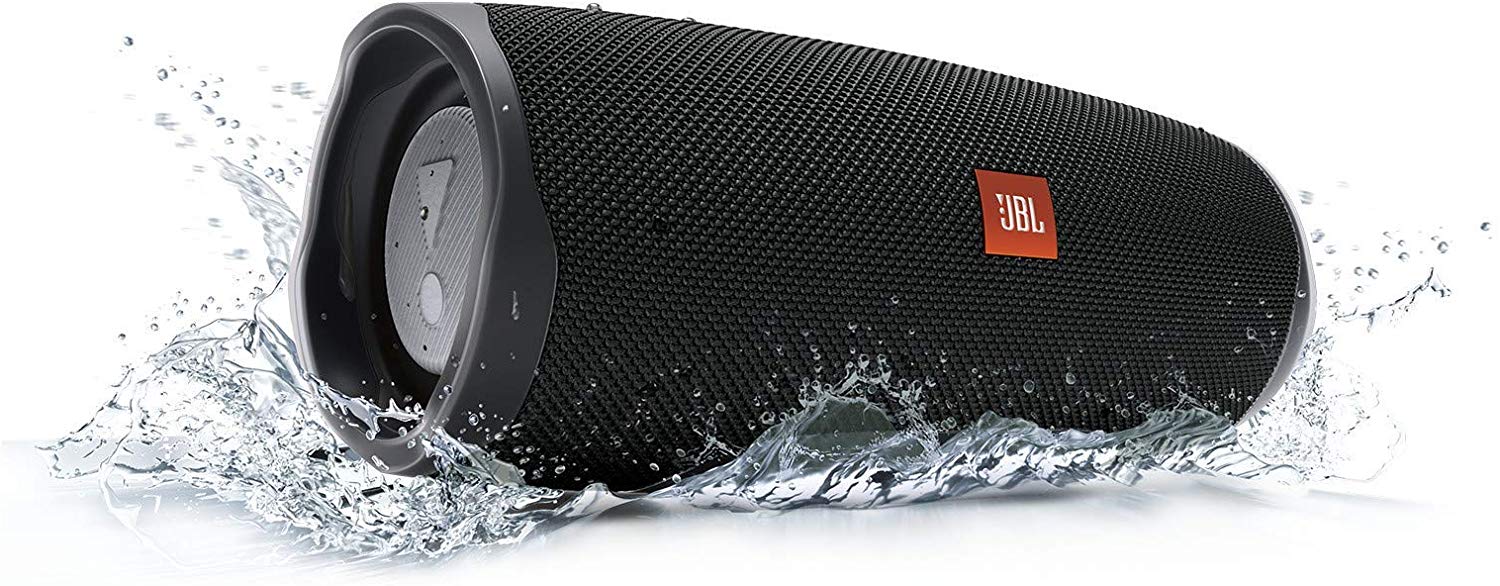 Loa JBL Charge 4 Waterproof Portable Bluetooth Speaker with 20 Hour Battery - Black