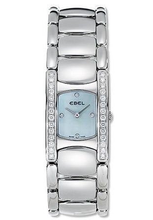 Ebel Beluga Manchette Mother Of Pearl Dial Stainless Steel Ladies Quartz Watch 9057A28-2961050