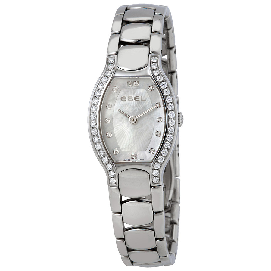 Ebel Beluga Tonneau Diamond Mini Ladies Watch 1215091