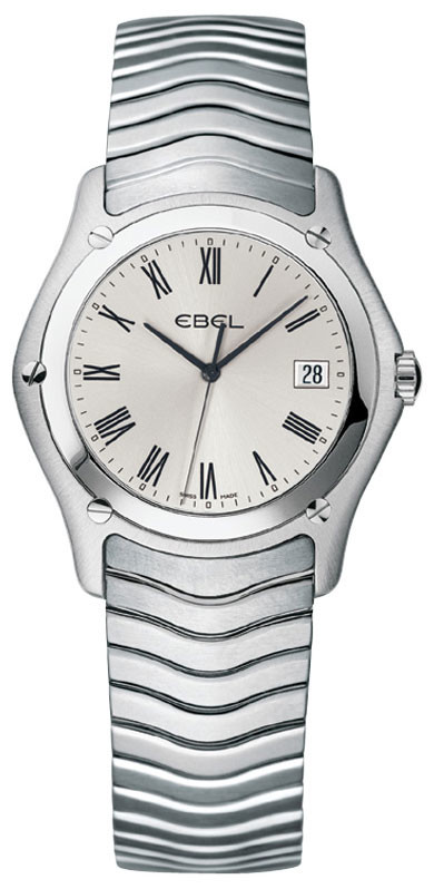 Ebel Classic Silver Dial Stainless Steel Ladies Watch 9257F21-6125
