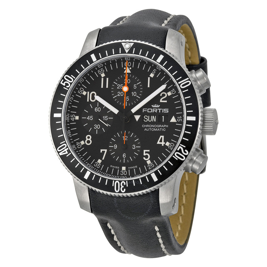 Fortis Cosmonauts Chronograph Automatic Men's Watch 638.10.11 L01