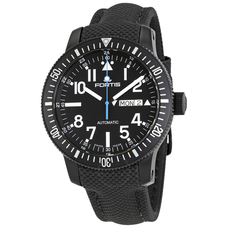 Fortis Diver Automatic Black Dial Men's Watch 647.18.41LP.10