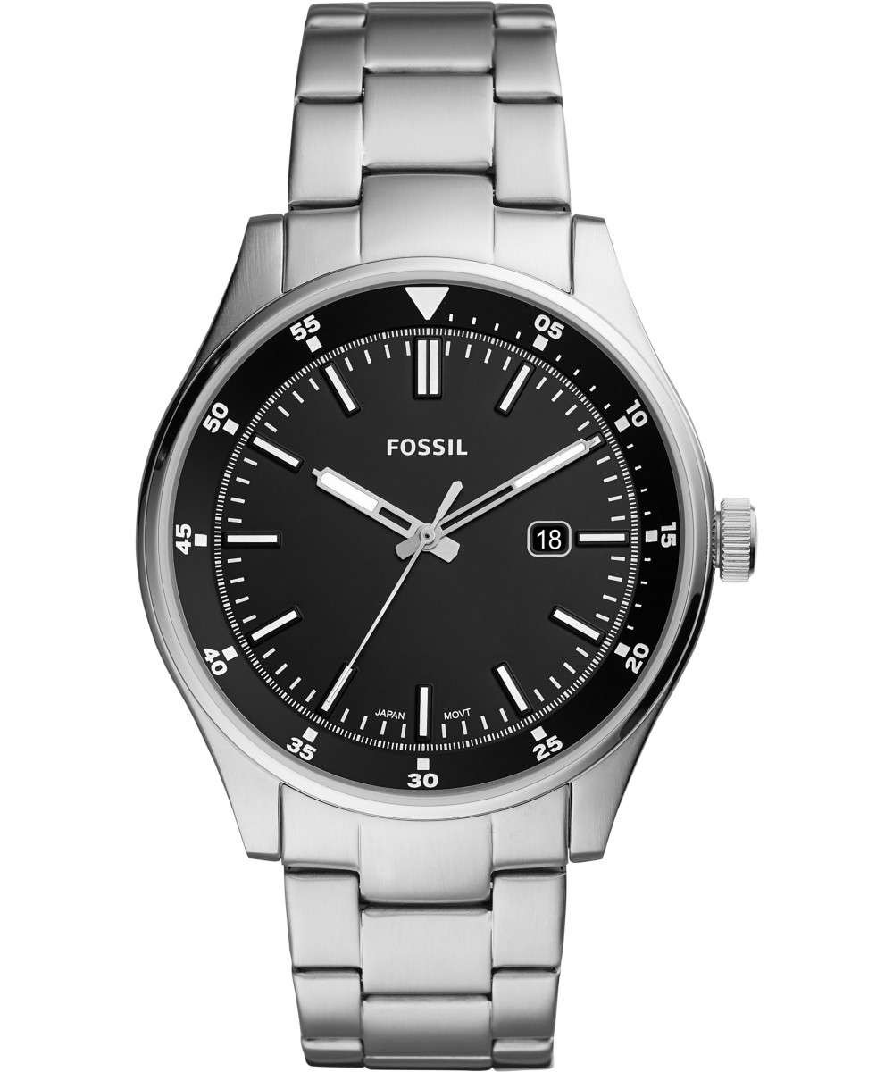 Fossil Belmar Quartz Black Dial Men's Watch FS5530