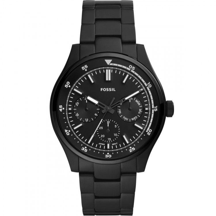 Fossil Belmar Quartz Multifunction Black Dial Men's Watch FS5576