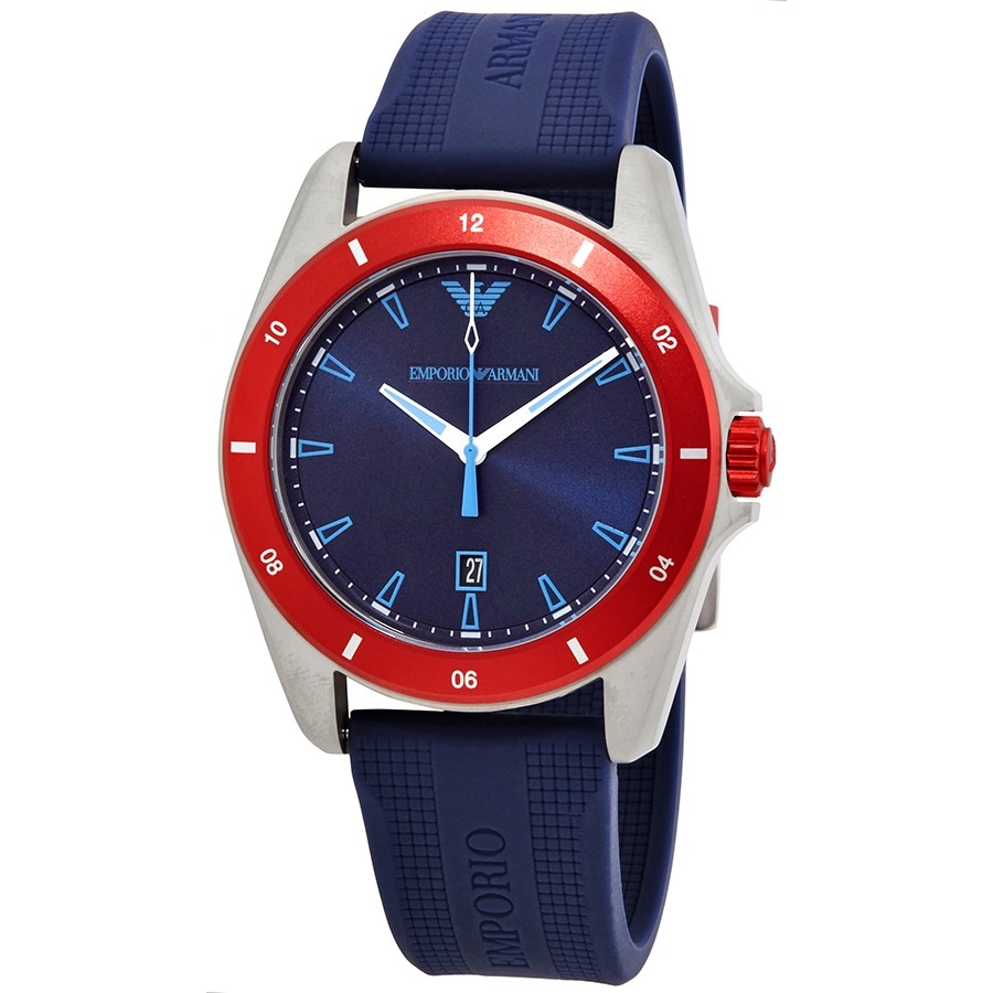 Emporio Armani Sigma Quartz Blue Dial Men's Watch AR11217