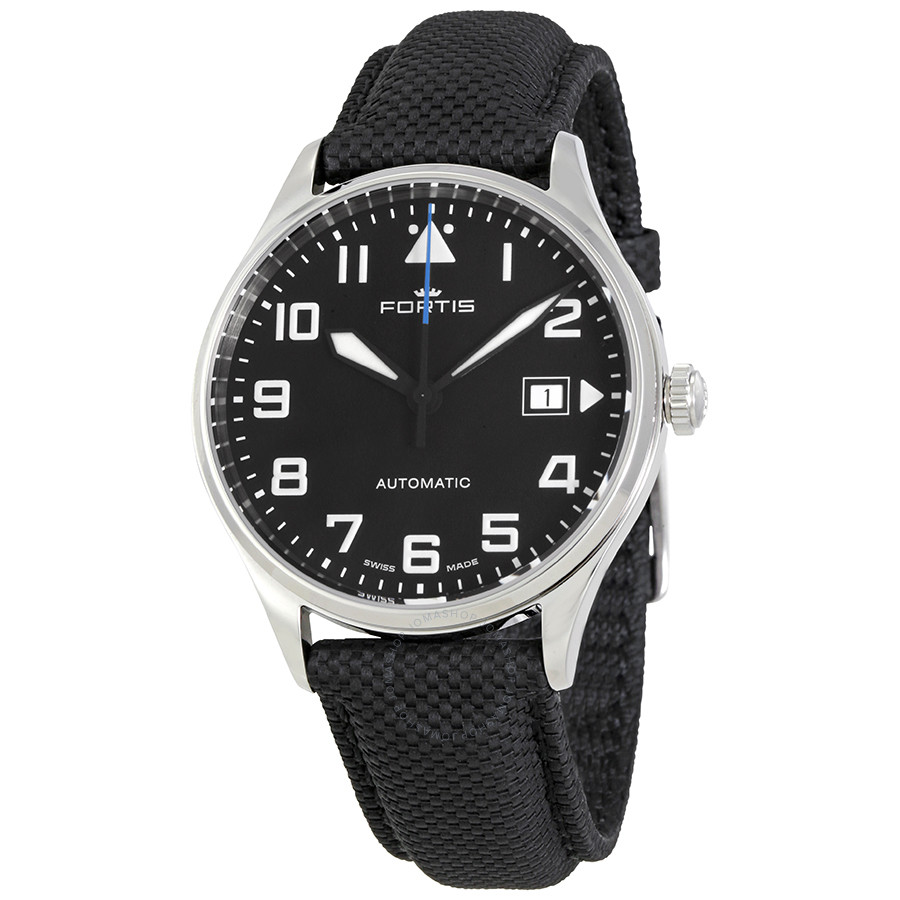 Fortis Pilot Classic Automatic Black Dial Men's Watch 902.20.41LP.10