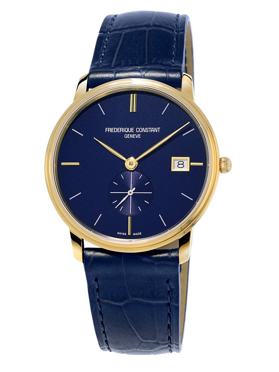 Frederique Constant Slimline Quartz Blue Dial Men's Watch FC-245N4S5